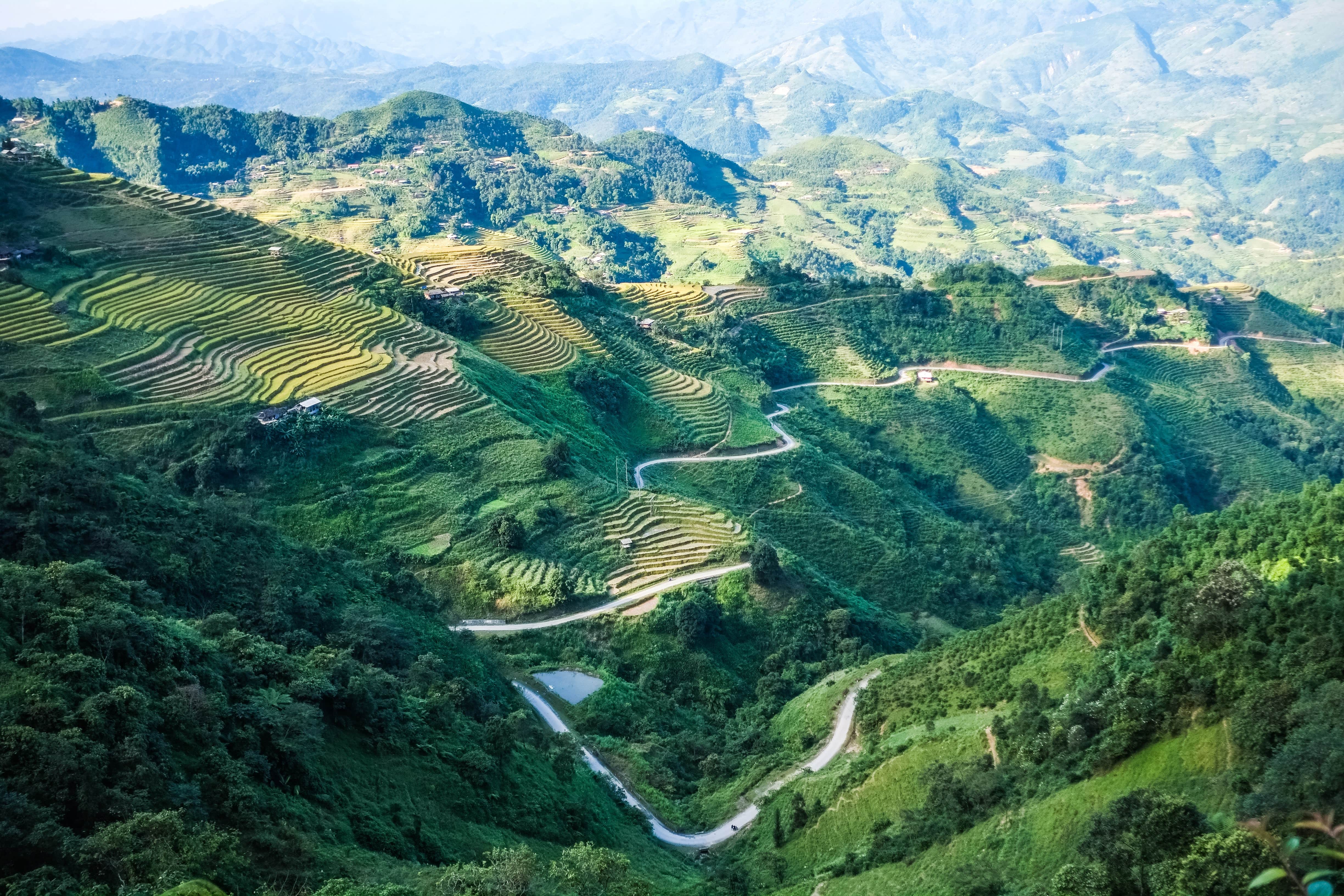 khung cảnh du lịch hà giang 