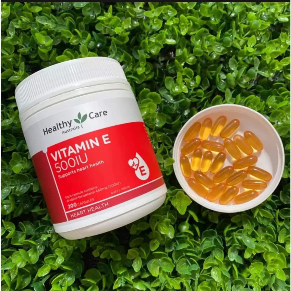 Vitamin E thiên nhiên loại nào tốt? Vitamin E thiên nhiên Healthy Care 500IU