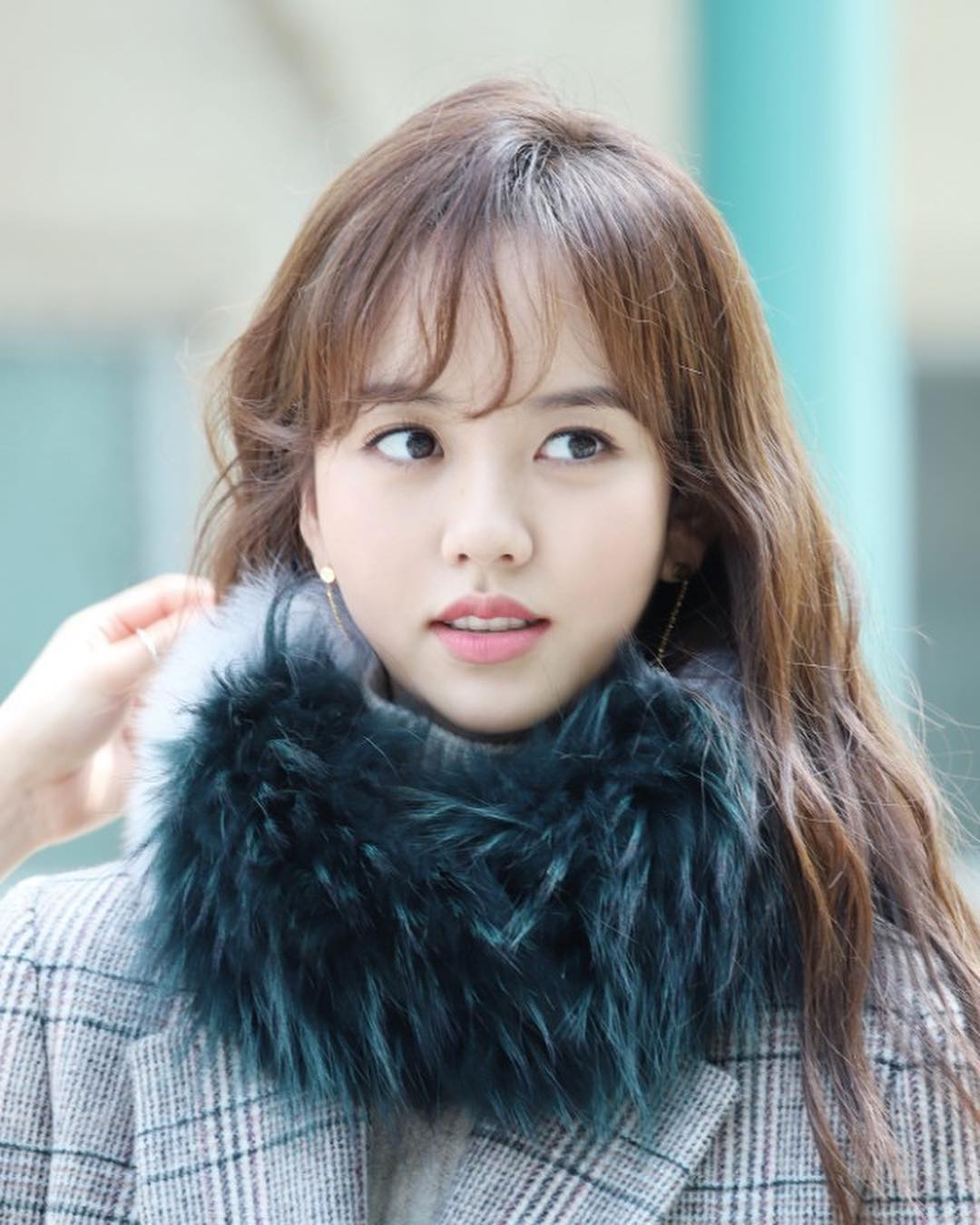 Tóc mái mưa kim so hyun