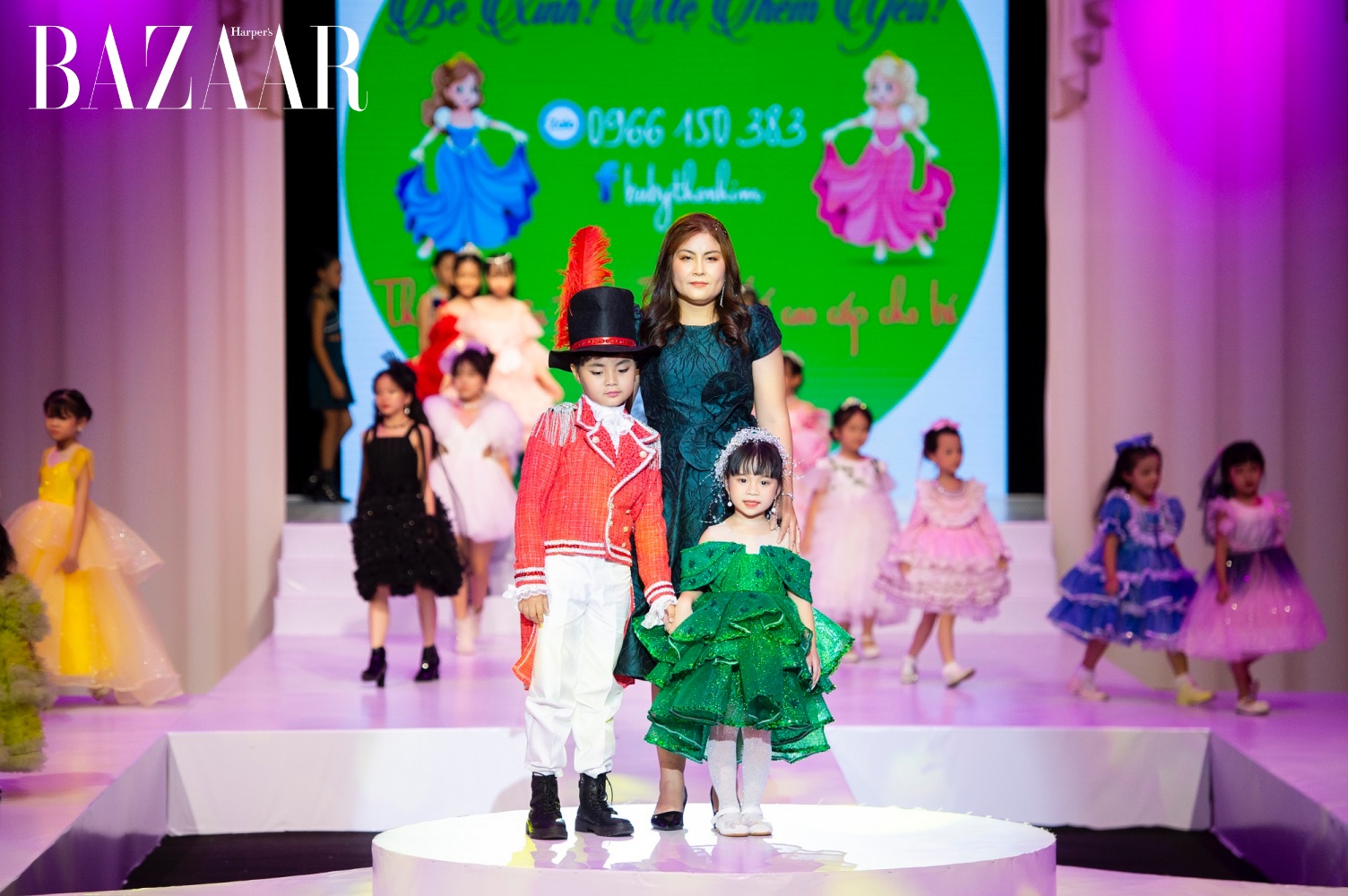 NTK Thanh Liễu của Thỏ Nhím Kids tại Vietnam Kids Art Fashion Fest 2022