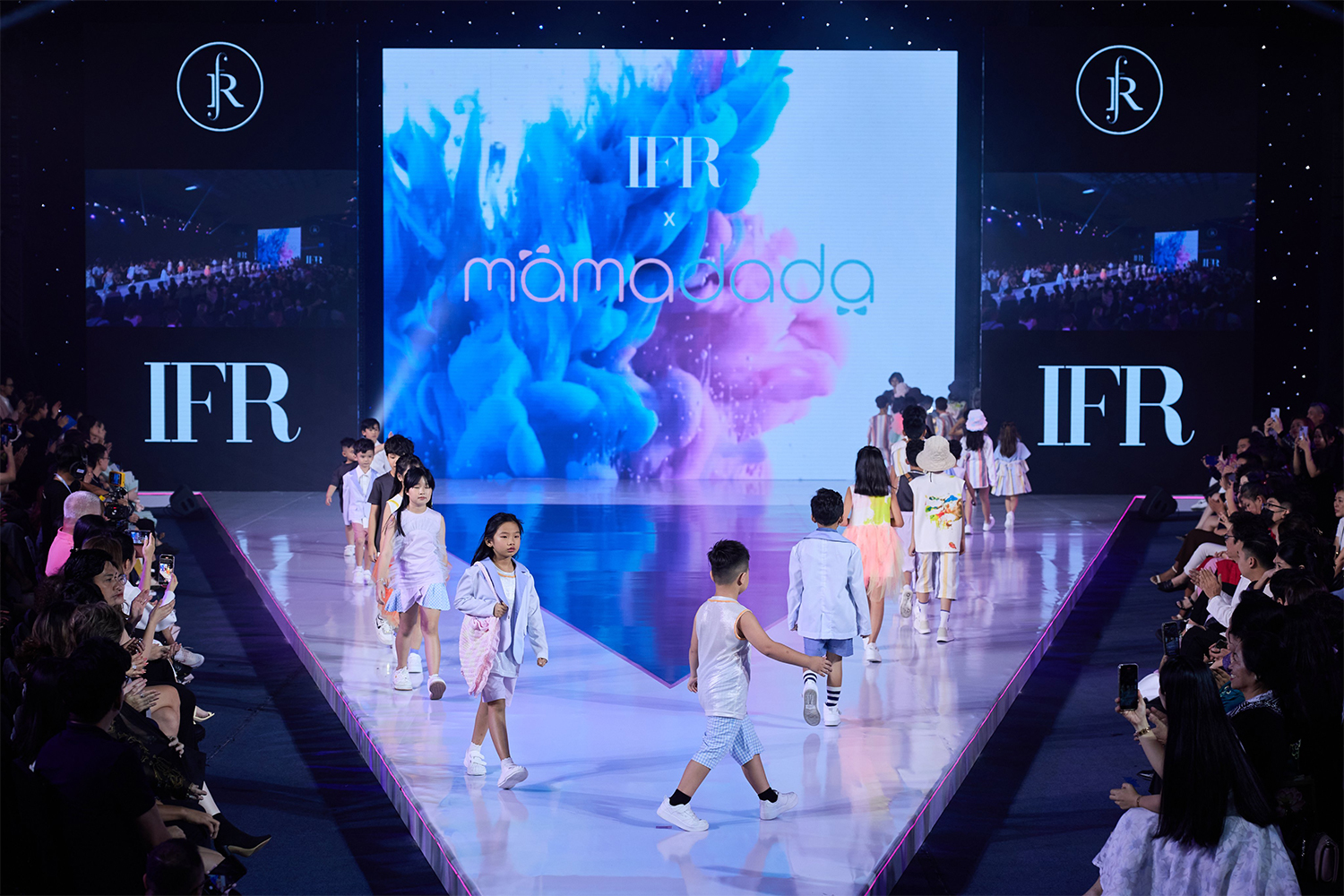 NTK Huy Võ - Thương hiệu Mamadada, tại International Fashion Runway.