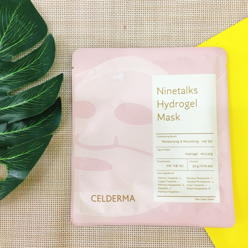 Mặt nạ Celderma Ninetalks Hydrogel Mask (Hàn Quốc)