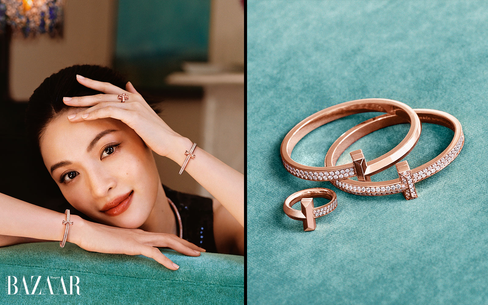 Chung Sở Hy lên chiến dịch Tiffany & Co. toàn cầu mùa lễ hội